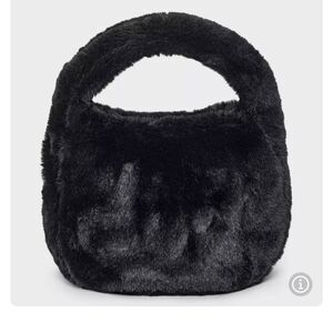 Wild Fable Mini Faux Fur Top Handle Bag NWT